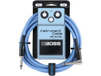 <b>BOSS BIC-10A-BU BLUE</b> Cabo Audio Instrumento Jack reto/angulado mono 3m <b>Garantia Vitalícia</b> <b>BOSS BIC-10A-BU BLUE</b> Cabo Audio Instrumento Jack reto/angulado mono 3m <b>Garantia Vitalícia</b>